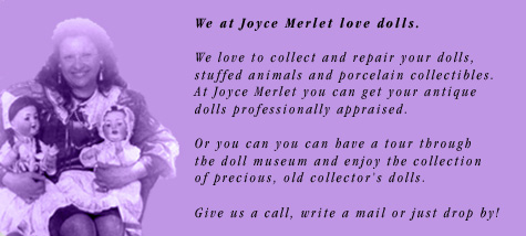 Joyce Merlet - doll clinic in Cologne, Germany