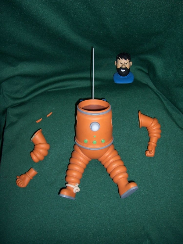 Kapitän Haddock von Tim und Struppi vorher Kapitän Haddock von Tim und Struppi vorher